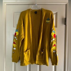 Disney Winnie the Pooh embroidered open cardigan small